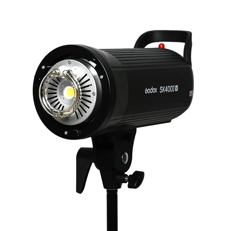Godox SK400II-V 400W Studio Flash Strobe Head with LED Modelling Lamp (Bowens)