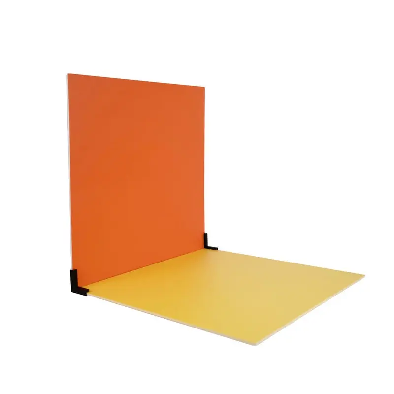 ProBoards Flat Lay Photography Rigid Orange & Yellow Backdrop - Rise & Shine (60cm x 60cm)