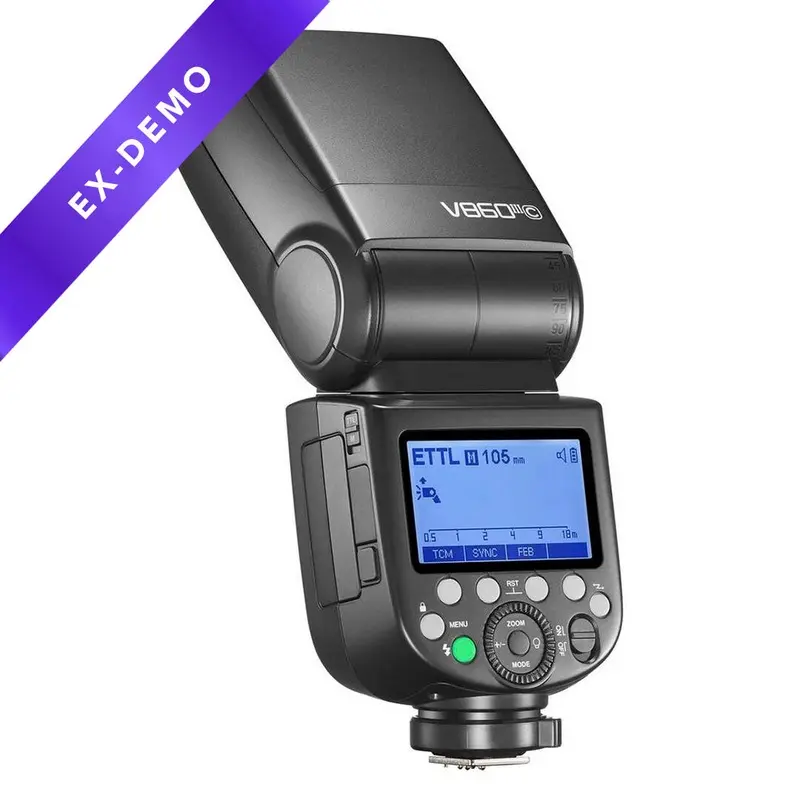 Godox Ving V860IIIC TTL Li-Ion Flash Kit for Canon Cameras (DEMO STOCK)