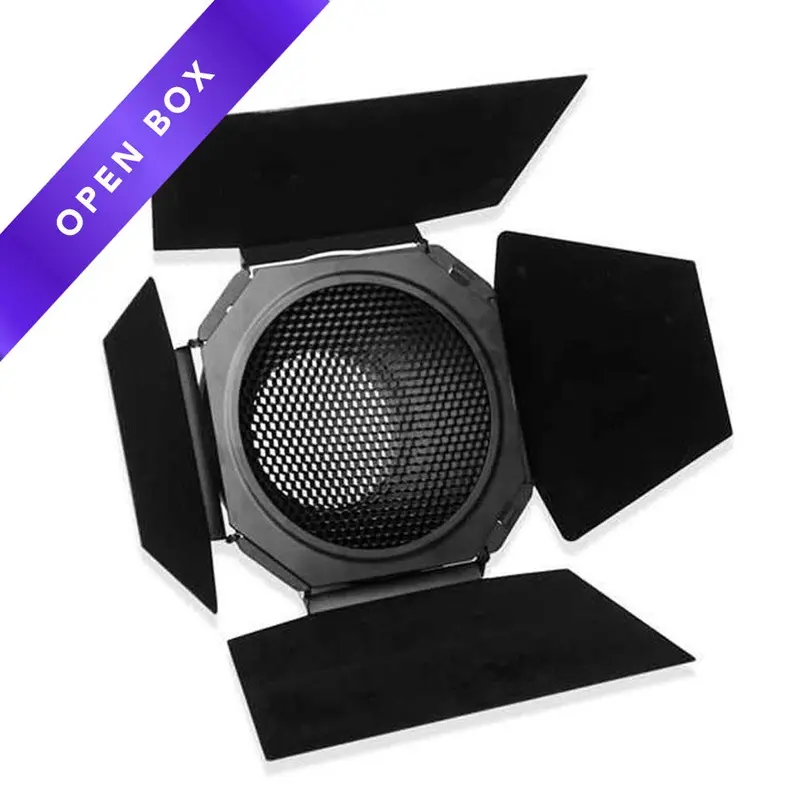 Aputure 4-Leaf Barndoor with Gel Holder S-Type Mount (OPEN BOX)