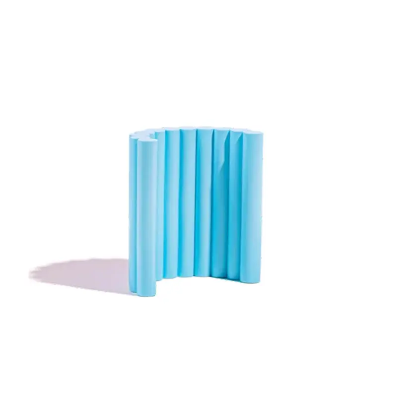 Propsyland Blue Curved Cylinder Wall Styling Prop