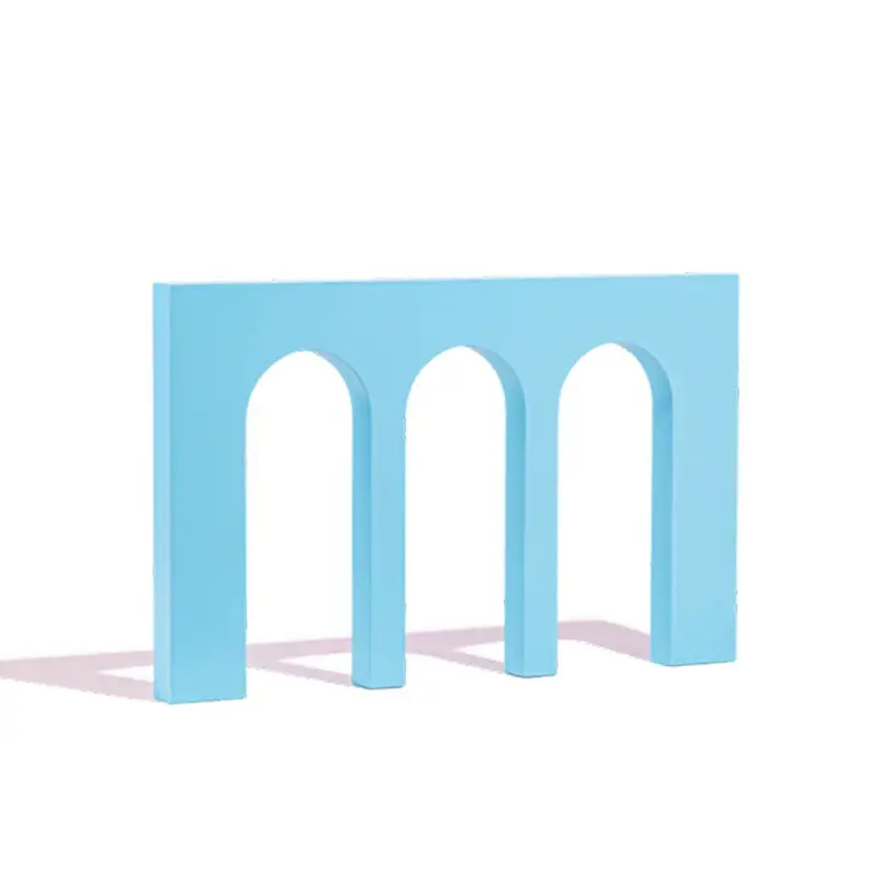 Propsyland Blue Triple Arched Wall Styling Prop
