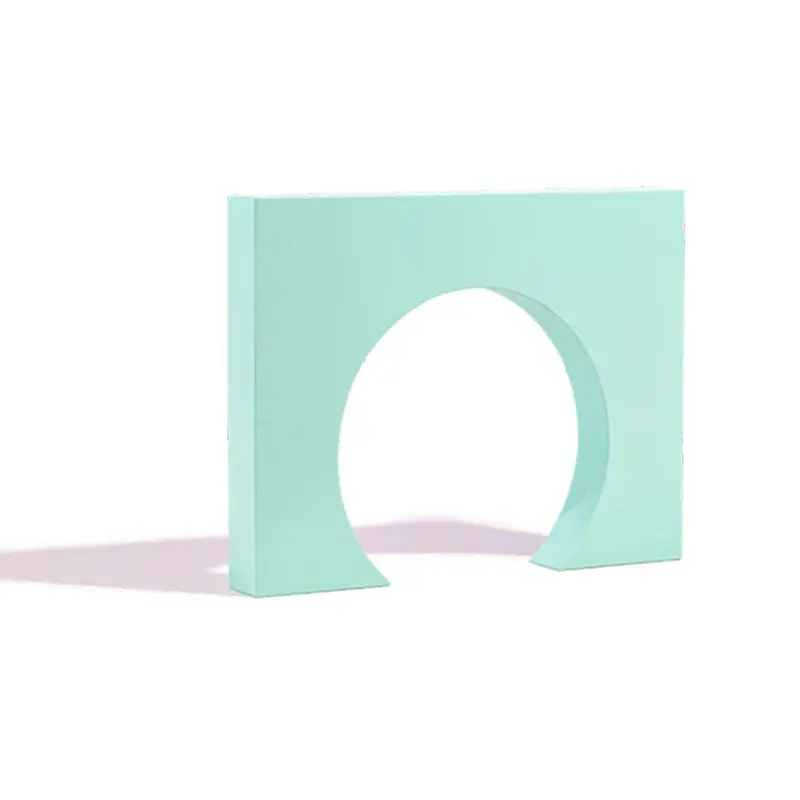 Propsyland Mint Green Circle Arch Wall Styling Prop