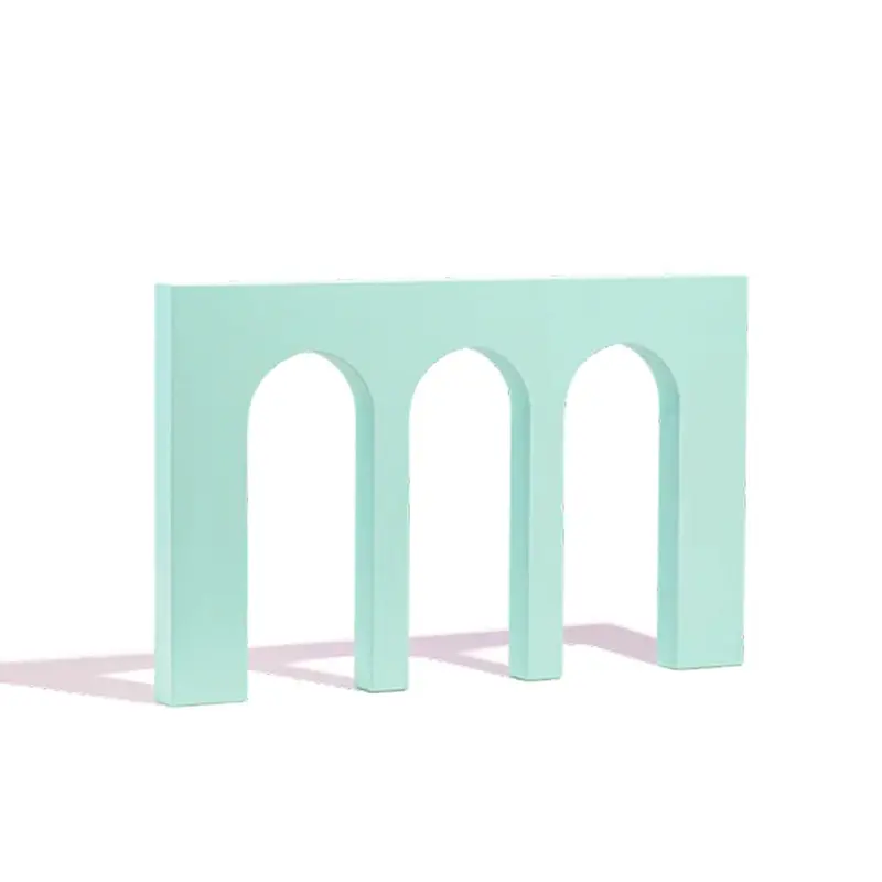 Propsyland Mint Green Triple Arched Wall Styling Prop