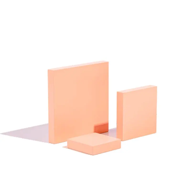 Propsyland Peach Flat Platform Block Bundle Styling Prop