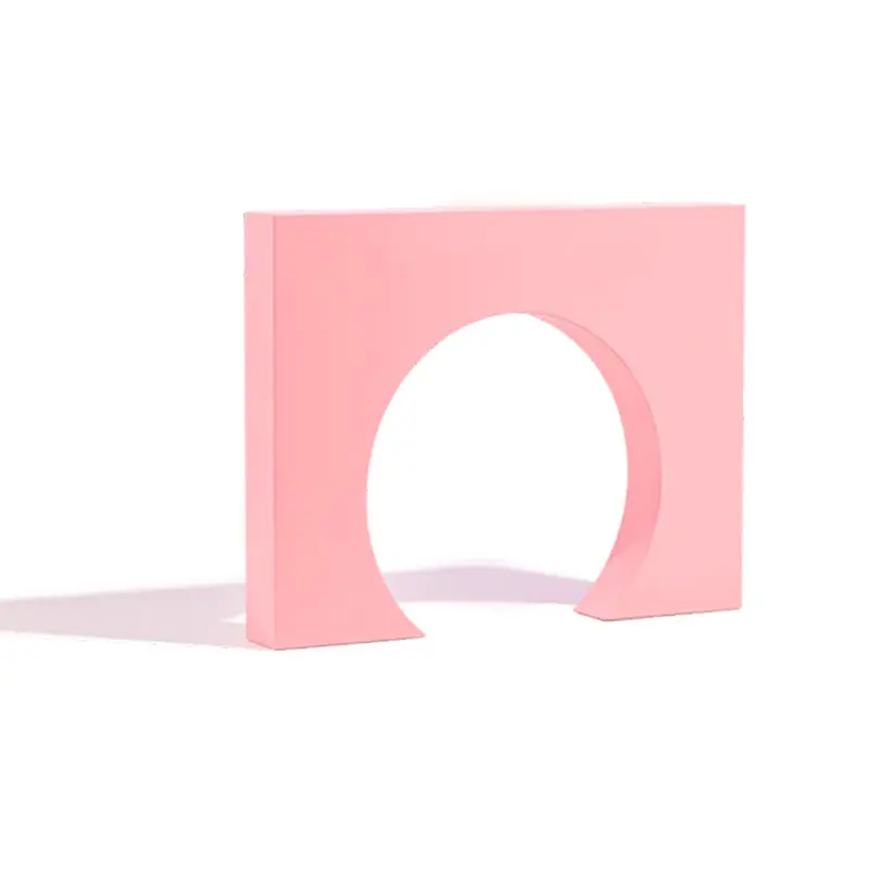Propsyland Pink Circle Arch Wall Styling Prop