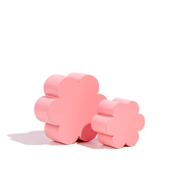 Propsyland Pink Flower Plinth Bundle Styling Prop