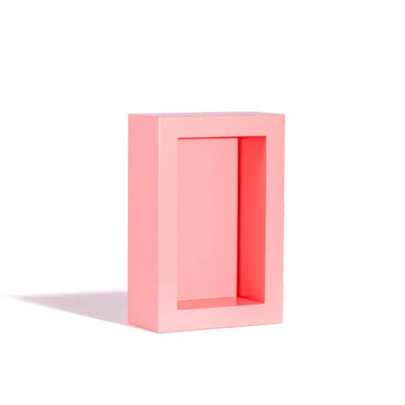 Propsyland Pink Rectangle Cut Out Block Styling Prop
