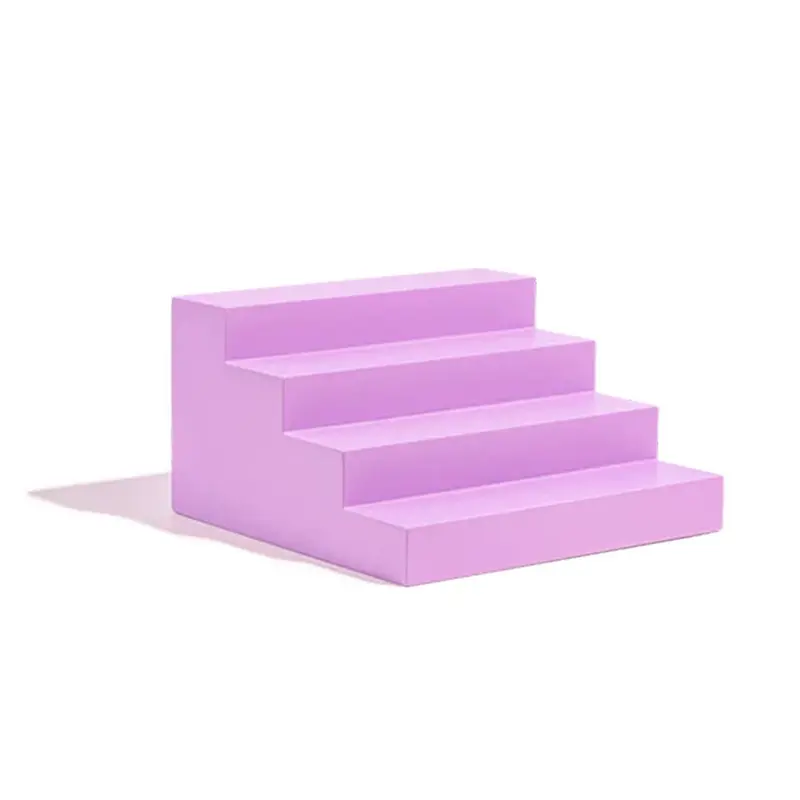 Propsyland Purple 4 Step Stair Block Styling Prop