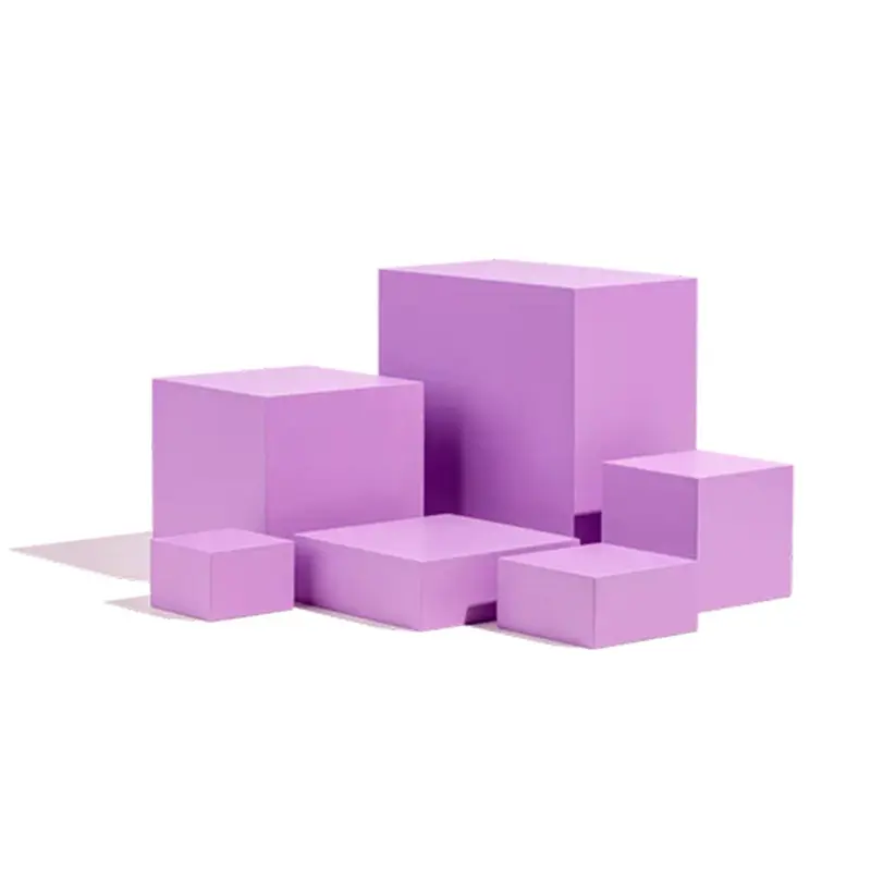 Propsyland Purple Block & Cube Bundle Styling Prop