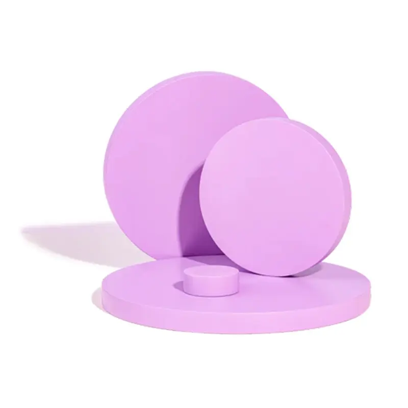 Propsyland Purple Circle Platform Bundle Styling Prop