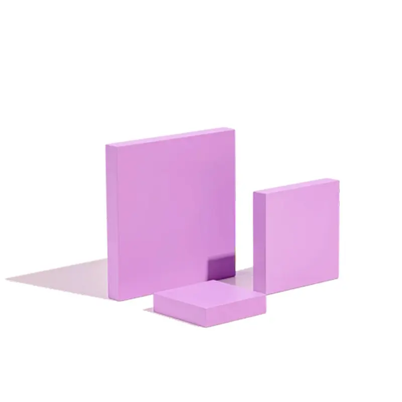 Propsyland Purple Flat Platform Block Bundle Styling Prop