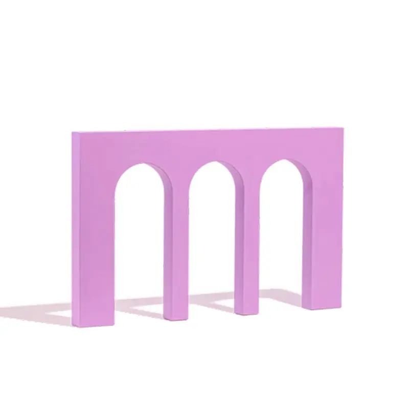 Propsyland Purple Triple Arched Wall Styling Prop