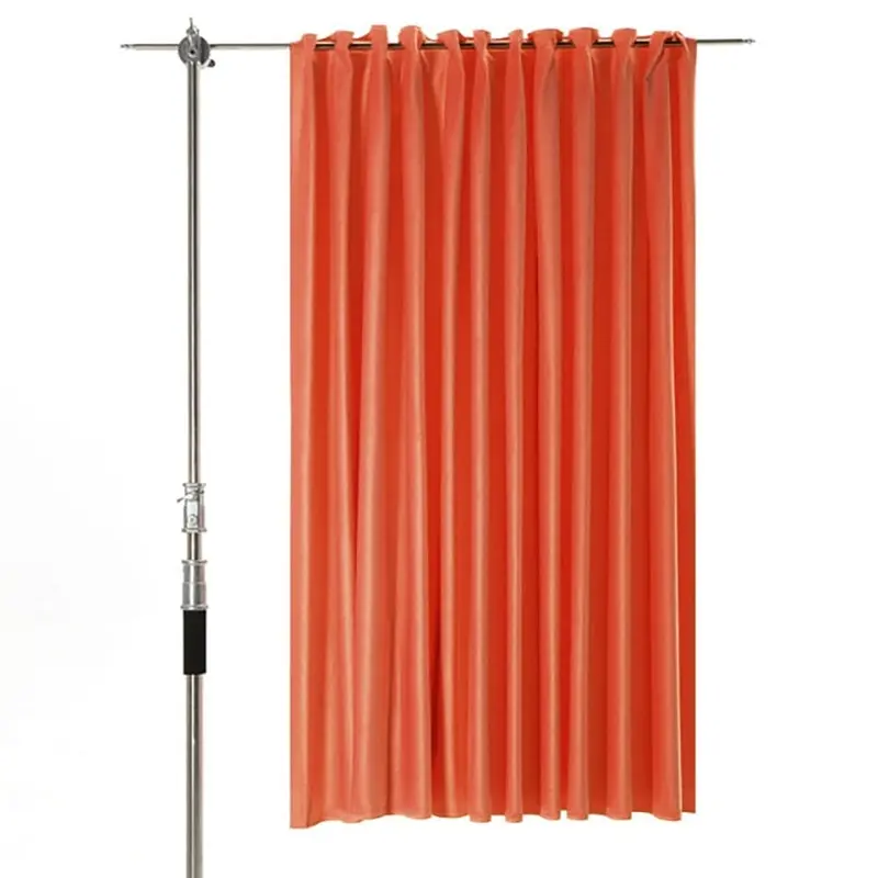 Spectrum Curtain Product Photography Backdrop 1.5m x 2m - Marrakesh Orange