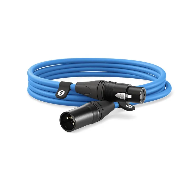 Rode Neutrik XLR M to XLR F Microphone Cable (3m, Blue)