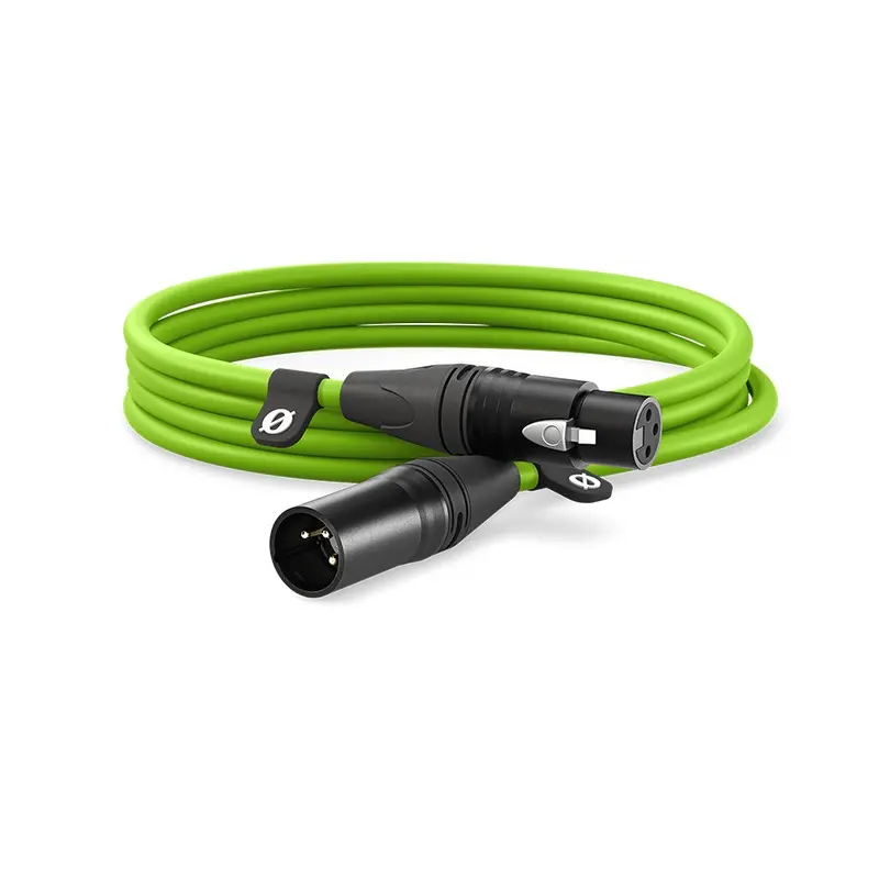 Rode Neutrik XLR M to XLR F Microphone Cable (3m, Green)