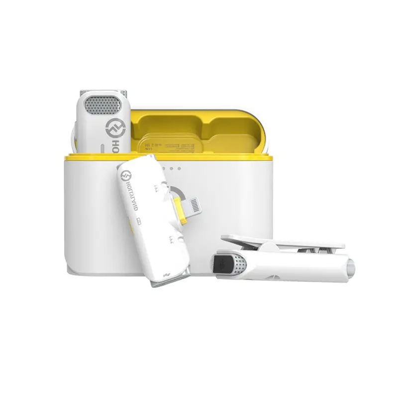 Hollyland Lark C1 Duo White Wireless Microphone System (2 TX + 1 RX) for Apple Devices