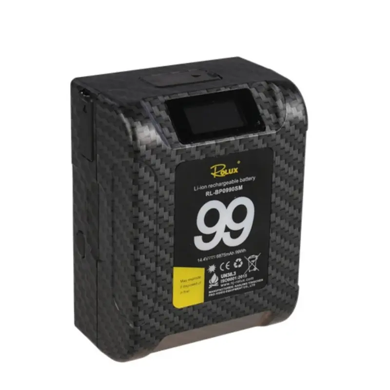 Rolux V-Mount 99w Nano Mini Battery (Max Load 15A)