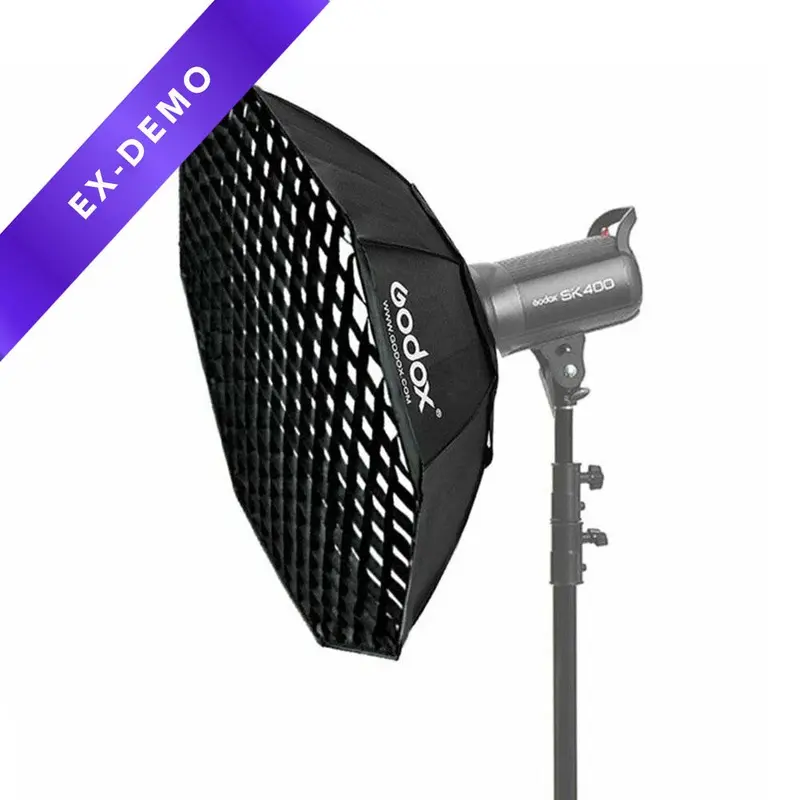 Godox 95cm Constructable Octagonal Softbox with Grid for Bowens (DEMO STOCK)