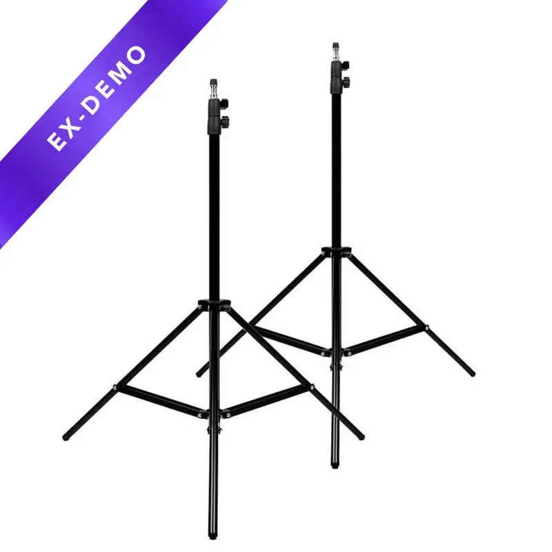 2x Spectrum 180cm Photography Video Light Stand (DEMO STOCK)