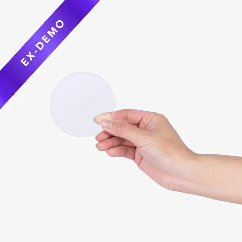 Circle Acrylic Styling Prop Block 3.1"/8cm For Photography and Flat Lays (DEMO STOCK)