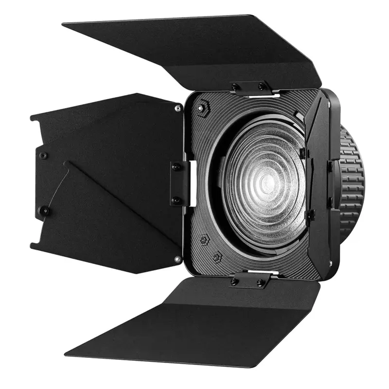 Godox Fresnel Mount and Barndoor for LED Lights