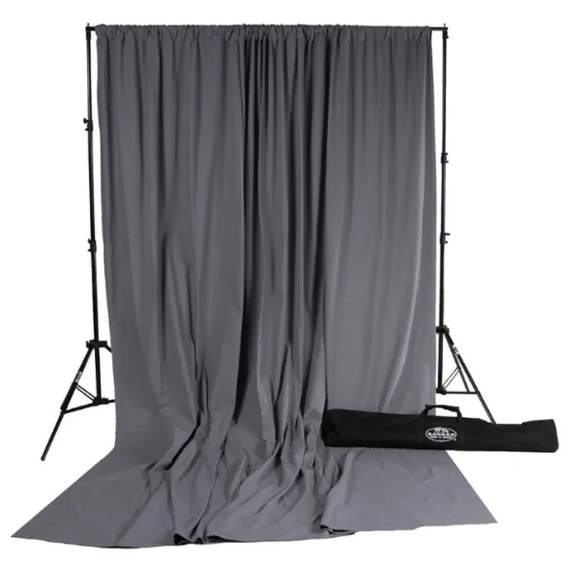 Savage Muslin Background Grey 3.04m x 7.31m Standard Weight