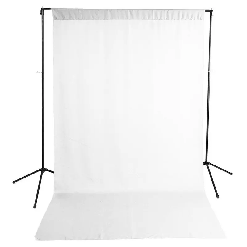 Savage Solid Eco White 1.52m x 2.74m Wrinkle Resistant Polyester Background