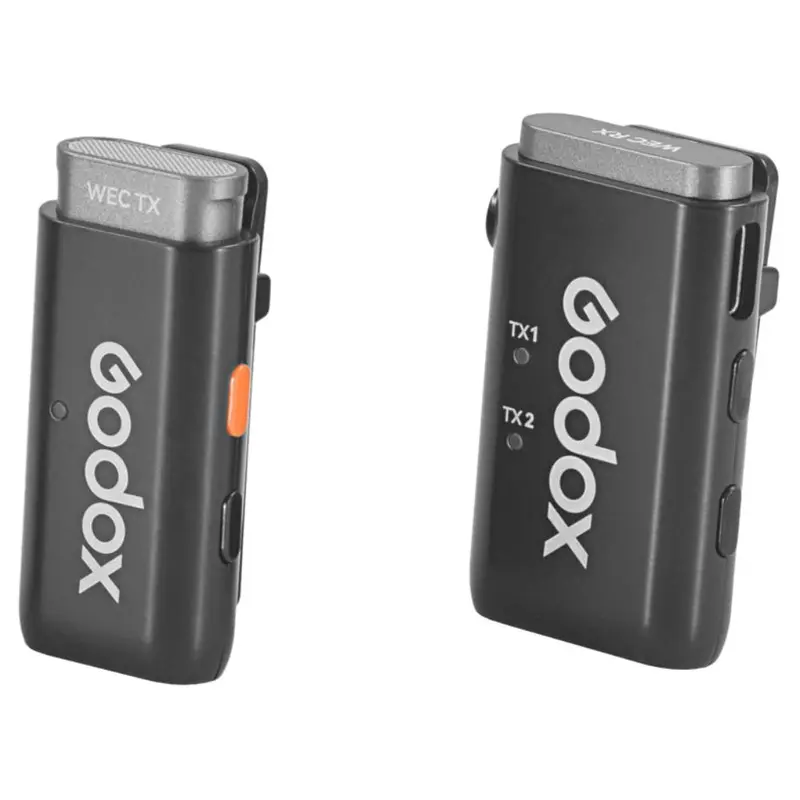 Godox WEC Wireless Microphone System for Cameras and Mobile Devices (2.4 GHz)