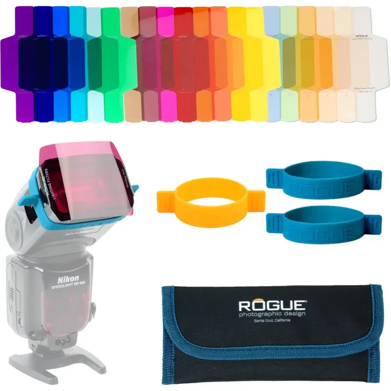 Rogue Photographic Design Rogue Gels Universal Lighting Filter Kit (Set of 20 Gels)