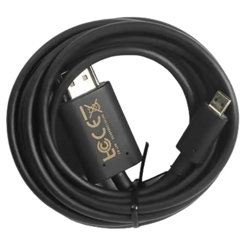 PortKeys HDMI A to Micro C Cable (1m)