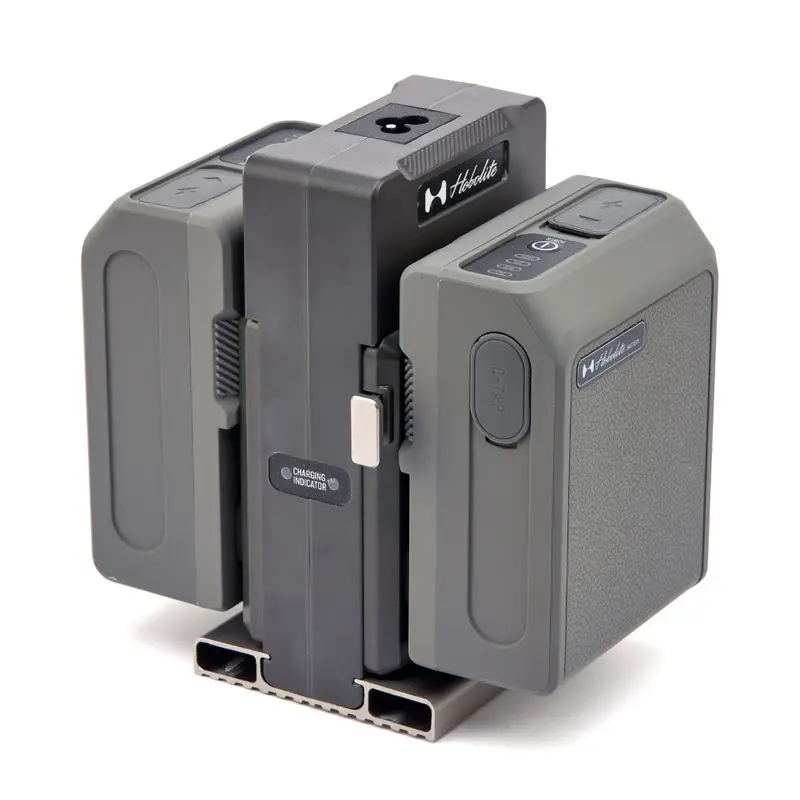 Hobolite Dual V-Mount Charger with 2 95W V-Mount Battery Packs