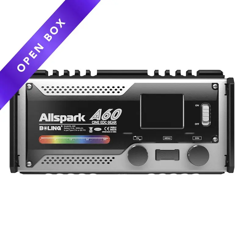 Boling BL-A60 Pocket RGB LED On-Camera Video Light (OPEN BOX)