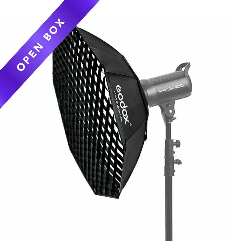 Godox 95cm Constructable Octagonal Softbox with Grid for Bowens (OPEN BOX)