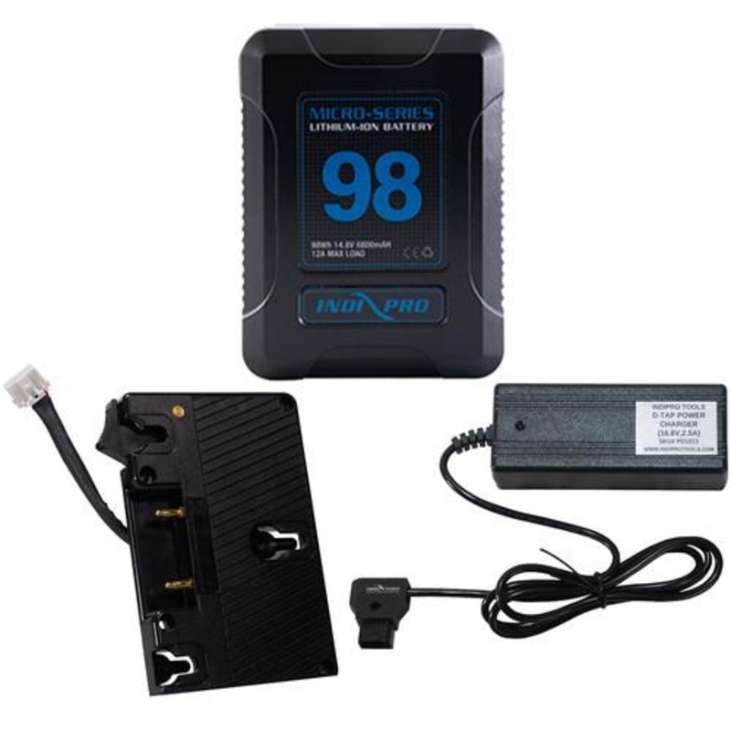 Micro-Series 98Wh Gold Mount Li-Ion Blackmagic URSA Kit