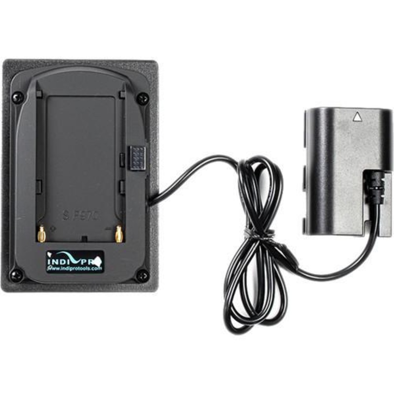 NP-F Battery Adapter Plate to Canon LP-E6 Type Dummy Battery (24")