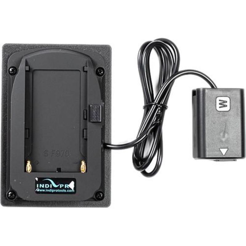 NP-F Battery Adapter Plate to Sony NP-FW50 Type Dummy Battery (24")